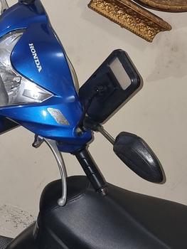 Product Review of NANVAN NVN-N3 ANTI AIR PHONE STAND PEGANGAN PEYANGGA HOLDER HP DI MOTOR / SEPEDA from Tokopedia customer review 0