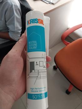 Product Review of Silicone Sealant Krissil Neutral Silicone Sealant Lem Kaca from Tokopedia customer review 3