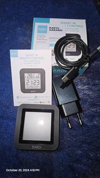 Product Review of BARDI Smart IR Remote Control 12M with Temperature & Humidity Display dengan Tampilan Suhu, Kelembaban & Jam from Tokopedia customer review 0