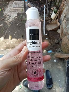 Product Review of Scarlett Whitening Facial Wash from Tokopedia customer review 0
