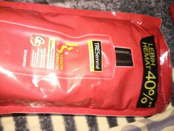 Product Review of tresemme shampoo keratin smooth 900 ml reffil from Tokopedia customer review 0