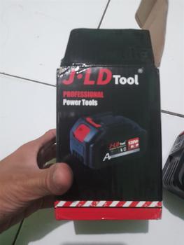 Product Review of JLD 128VF Baterai Impact Baterai Bor 88VF Makita battery Cordless 36VF from Tokopedia customer review 0