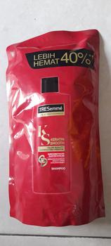 Product Review of tresemme shampoo keratin smooth 900 ml reffil from Tokopedia customer review 3