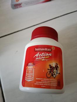 Product Review of hemaviton Action ImunUp Botol isi 30 Kapsul [Exp : 10.2025] from Tokopedia customer review 0
