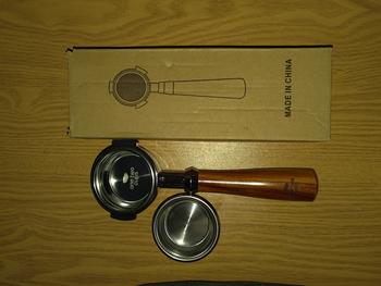 Product Review of One Two Cups Handle Coffee Bottomless Portafilter 58mm - E61 from Tokopedia customer review 0