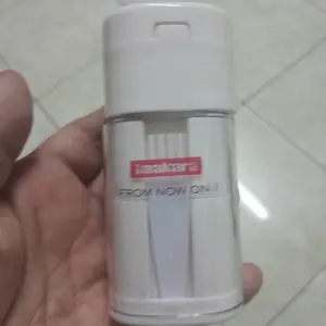 [CAP ANGSA] Imakara Japan Pill Box 4in1 Viral | Kotak Obat Travel + Pill Cutter + Pill Crusher + Gelas Air | Blade stainless potong rapi 0.25-0.9in | Kompartemen besar + sikat pembersih | 9.5x4.3cm 75g