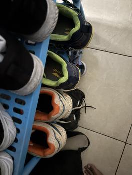 Product Review of Lining Insole Shoes Grey/Lime LNS-516 Hitam from Tokopedia customer review 0
