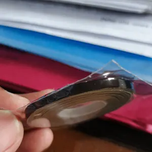 STIKER List roll velg 4mm/6mm/8mm/1cm Reflektif Scotlite NYALA HITAM