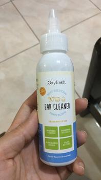 Product Review of Oxyfresh Pet Ear Cleaner 100ml - Pembersih Telinga Hewan from Tokopedia customer review 3