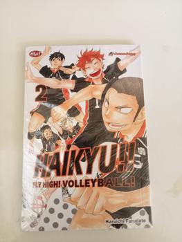 Product Review of Haikyu 1 2 3 4 5 6 7 8 9 10 (Segel Original) from Tokopedia customer review 3