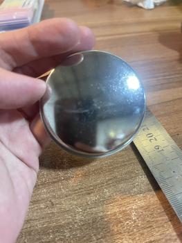 Product Review of One Two Cups Basket Blind Filter Portafilter Backflush Stainless Steel - Y582 from Tokopedia customer review 0