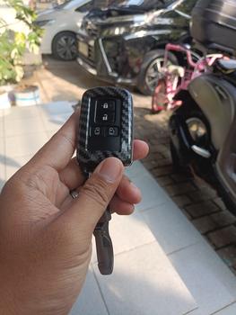 Product Review of cover key casing sarung kunci carbon voxy toyota sienta from Tokopedia customer review 0