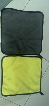 Product Review of Kain Lap 2 Warna Microfiber  30X30 cm / Lap Mobil Serbaguna (C1) from Tokopedia customer review 0