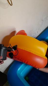 Product Review of Goto [COD] Stormy Pompa Angin Listrik Kolam Renang Kasur Elektrik Air Pump from Tokopedia customer review 1