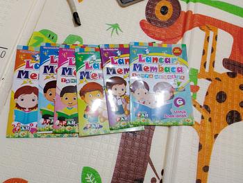 Product Review of Lancar Membaca Tanpa Mengeja Full Color (Jilid 1-6) - untuk PAUD TK from Tokopedia customer review 0