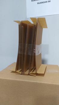 Product Review of Tempat Brosur A5 Potrait 2 Sisi Akrilik 2mm - Tent Holder / Tent Card Stand Display - Desk from Tokopedia customer review 0