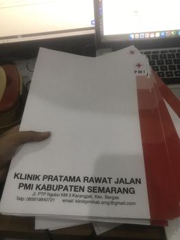 Product Review of Cetak Stopmap Map Dokumen Folder A4 F4 Folio Custom Laminasi from Tokopedia customer review 1