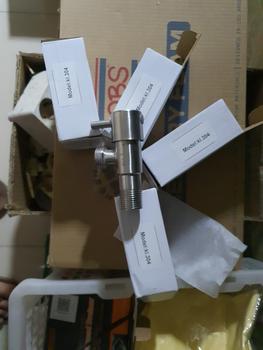 Product Review of KOLES 304 keran stop kran air shower single stainless steel SUS 304 from Tokopedia customer review 0