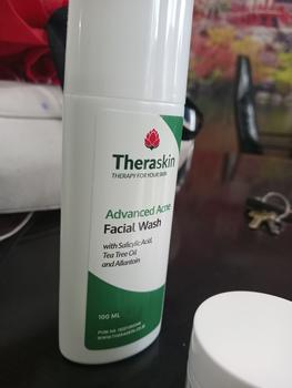 Product Review of Theraskin BPOM Advanced Acne Facial Wash - Sabun Wajah Cair untuk Kulit Berjerawat dan Bruntusan dengan Salicylic Acid dan Allantoin from Tokopedia customer review 0