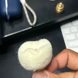 Mata Bor Rotari Kecil Nonwoven Kain Wool Ball Poles Mini Tuner Grinder Scouring Brush Rotary Tool