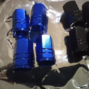 Tutup Pentil Ban Aluminium Alloy Panjang Bagus Premium Tire Valve Cap Tubeless Tubetype Mobil Motor Aneka Warna Abu Biru Kuning Emas Hijau Hitam Jingga Merah Pink Silver Ungu