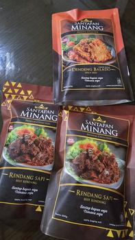 Product Review of Santapan Minang Paket Salero Dua Rendang Daging Sapi from Tokopedia customer review 0