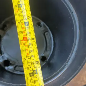 PROMO LUSINAN  Pot bunga Murah / Pot Plastik / Pot Tanaman uk 20 ( isi 12 PCS )