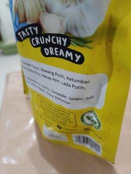 Product Review of Keripik Kulit Ikan / Fish Skin Rasa Spicy Raftels 75gr Halal from Tokopedia customer review 0