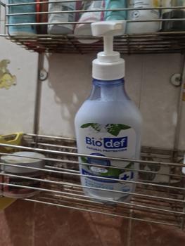 Product Review of Biodef Mint - Sea Salt Botol 550ml| Sabun Mandi Cair Antiseptik Aman dan Halal | Sabun Mandi Melembabkan Whitening | Sabun Mandi Cair untuk Kulit Kering from Tokopedia customer review 0