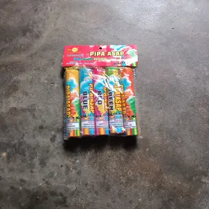 Smoke bomb 30 detik per pack isi 5pcs / bomb asap / pipa asap