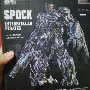 Mainan Robot Transformers Deformation BMB Baiwei TW1028B Spock Shockwave