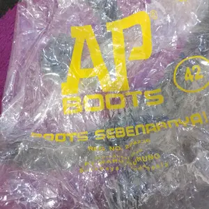 AP Boots ALLBIKE Abu - Sepatu Bike PVC