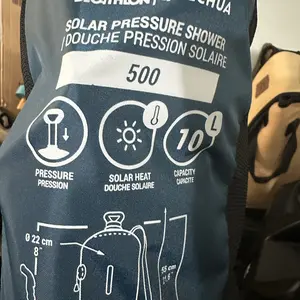 Shower Solar Camping 10L Tekanan Air Seimbang