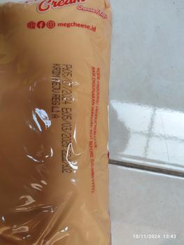 Product Review of meg cheddar cream cheese 2kg from Tokopedia customer review 3