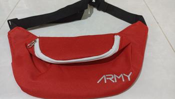 Product Review of ARMY Mini Waist Bag Tas Pinggang Anak Cotton Soft Bumbag pria wanita from Tokopedia customer review 3