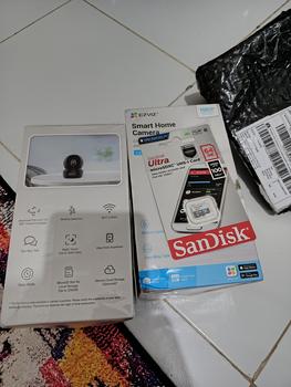 Product Review of Camera Ezviz C6N Smart Wifi Pan Tilt Camera 1080p Garansi Resmi from Tokopedia customer review 3