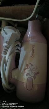 Product Review of Samono Hair Dryer Pengering Rambut Low Watt 300 Watt 2 Kecepatan Angin Bisa Dilipat SW-HD10 from Tokopedia customer review 2