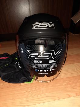 Product Review of HELM Half Face RSV SV300 BLACK DOFF Motorcycle from Tokopedia customer review 3