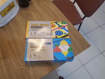 Product Review of Mainan Halma Papan Magnetic Board from Tokopedia customer review 3