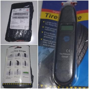 Product Review of Alat Pengukur Tekanan Angin Ban Mobil Motor Tire Pressure Gauge from Tokopedia customer review 1