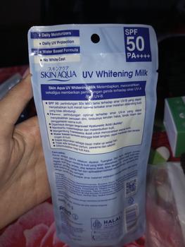 Product Review of Skin Aqua UV Whitening Milk 40g (144531) from Tokopedia customer review 2