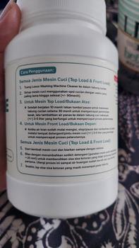Product Review of Loxus Pembersih Mesin Cuci Washing Machine Cleaner from Tokopedia customer review 2