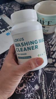 Product Review of Loxus Pembersih Mesin Cuci Washing Machine Cleaner from Tokopedia customer review 1