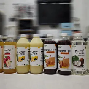 Cuka Apel Murni Dengan Inang / Apple Cider Vinegar With Mother / Cuka Apel Asli Alami