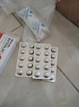 Product Review of Interlac Probiotik + Vit D3 400 IU 3 Strip @10 Tablet - Menjaga Kesehatan Saluran Cerna dan Daya Tahan Tubuh Anak hingga Dewasa from Tokopedia customer review 0