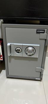 Product Review of Brankas tahan api Uchida BK-T | brangkas Uchida BKT garansi resmi MUTOH2000 from Tokopedia customer review 1