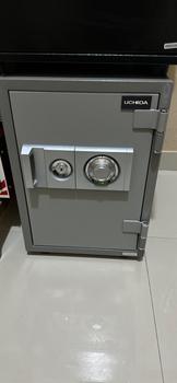 Product Review of Brankas tahan api Uchida BK-T | brangkas Uchida BKT garansi resmi MUTOH2000 from Tokopedia customer review 2
