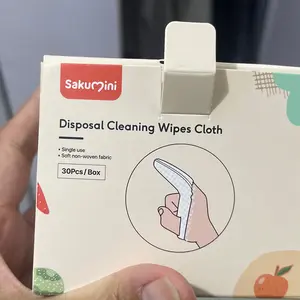 Sakumini Baby Oral Cleaner Finger Wipes Pembersih Lidah Gigi Mulut Bayi Perawatan