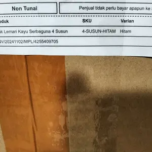 Rak Lemari Kayu Serbaguna 4 Susun