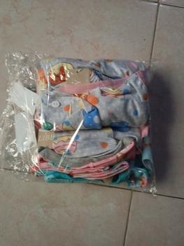 Product Review of Promo LIBBY 3 Pasang Setelan Pendek NB, 3-6,S,M,L, 2L,XL, XXL Original from Tokopedia customer review 0